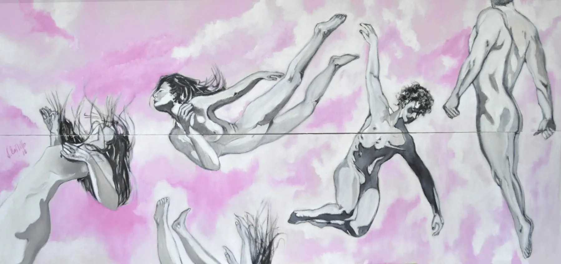 Libertad en rosa, obra destacada de Arte J. Castillo